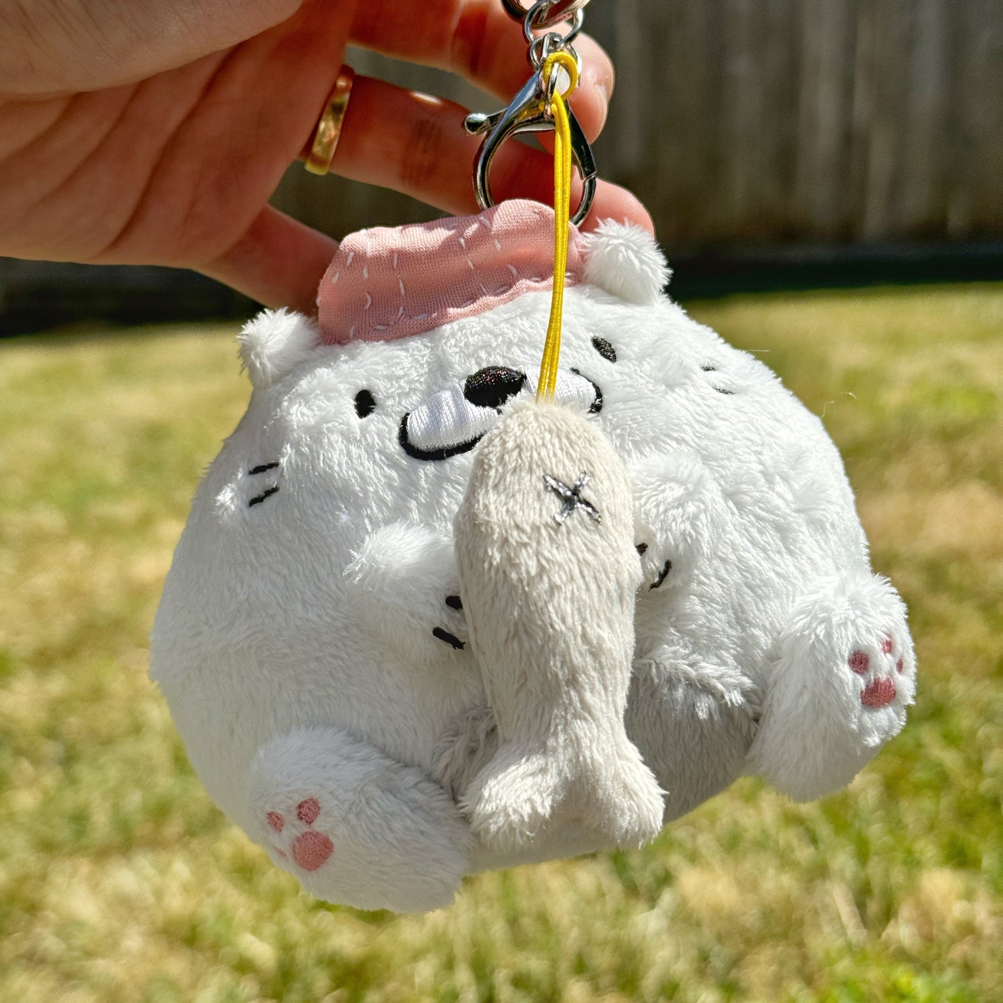 Otter Custom plush keychain