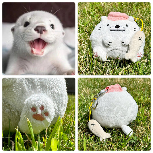 Otter Custom plush keychain