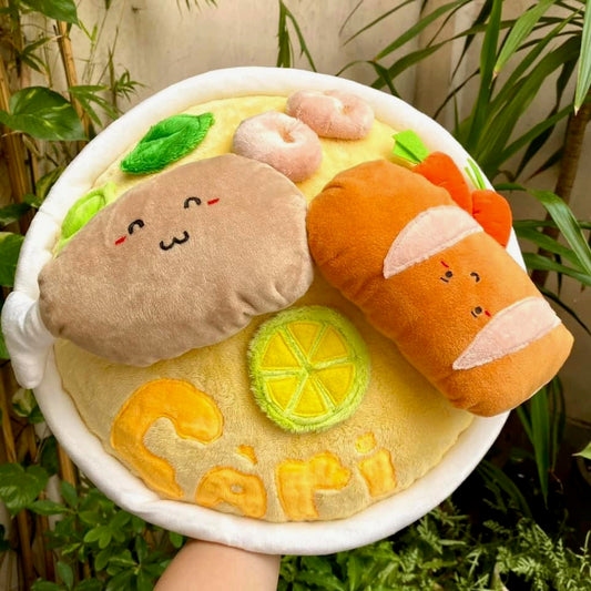 Curry Bowl Custom Plush Toy